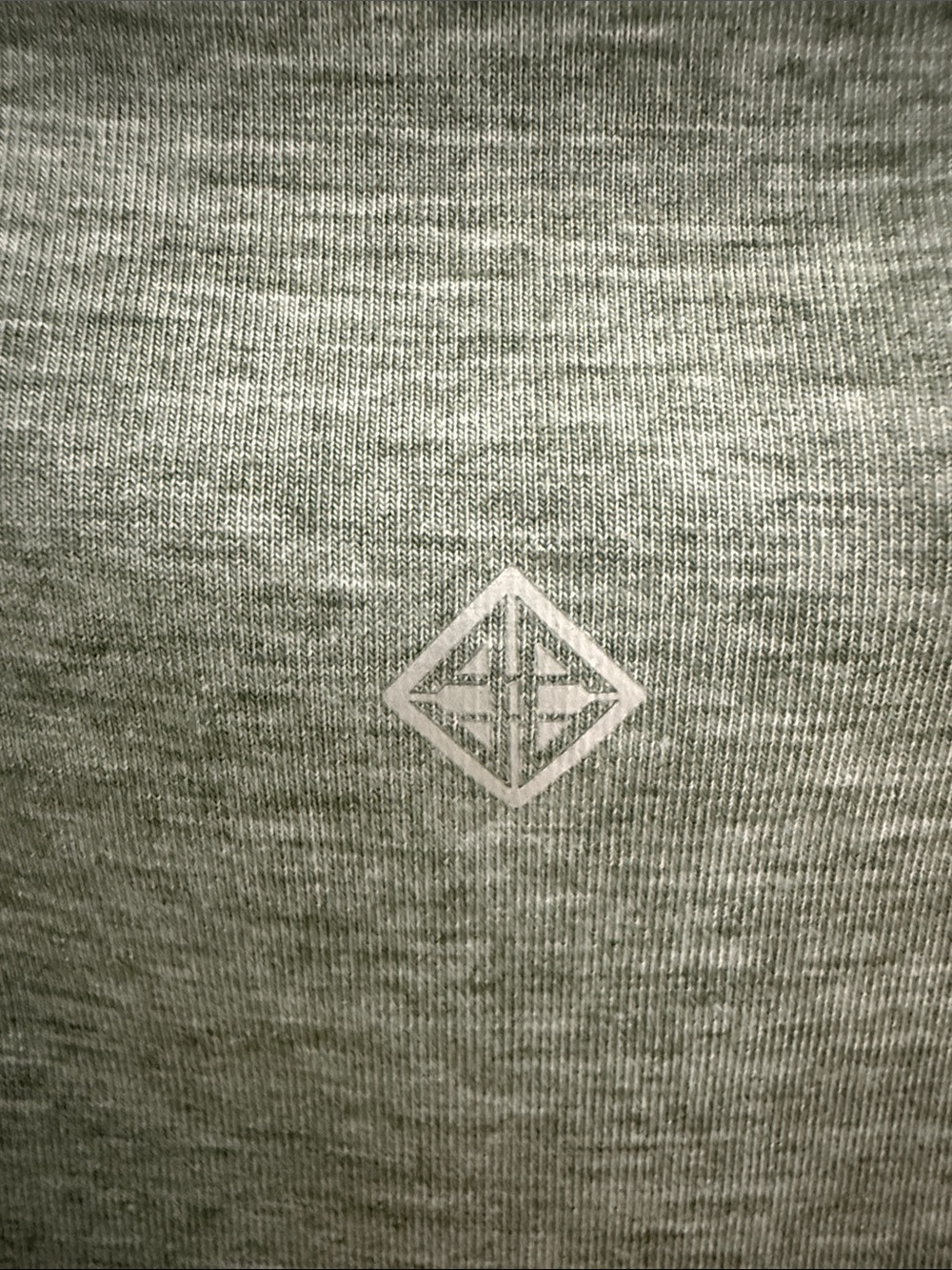 ANTONIO MELANI Heathered Sage/Grey Sleeveless Crewneck Tank